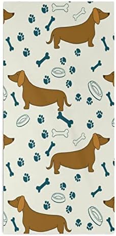 Crtani ručnik za pse ručnik za pse 28.7 X13.8 Lice od lica superfine vlakana visoko upijajući ručnici ručnici