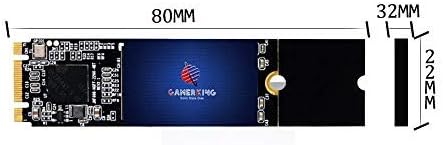 Gamerking SSD M.2 2280 128GB NGFF unutrašnji čvrsti čvrsti državni pogon Hard disk visokim performansom za desktop laptop SATA III