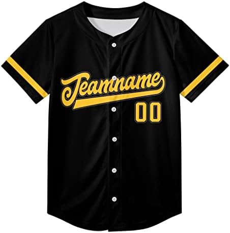 Prilagođeni bejzbol dres personalizirane majice Sportski pokloni ventilatora Prilagođeni naziv Broj uniforme za muškarce