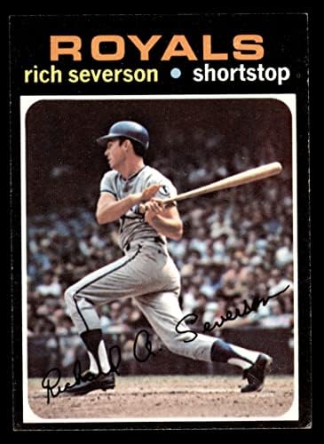 1971 TOPPS 103 Rich Severson Kansas City Royals Nm Royals