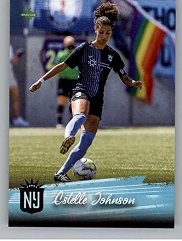 2021 Parkide Premier Edition NWSL 112 Estelle Johnson NJ / NY Gotham Trgovačka kartica