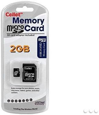 Cellet MicroSD 2GB memorijska kartica za Samsung Messager telefon sa SD adapterom.
