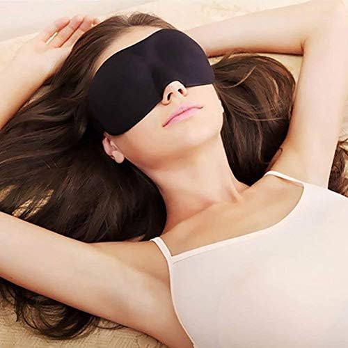 3D maska ​​za spavanje prirodna spavaća za oči za oči za sjenilo za sjenilo sjenilo za patch za patch žene zacenjene očiju 1pc Muškarci
