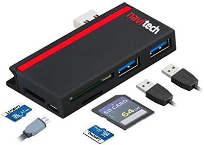 Navitech 2 u 1 laptop/Tablet USB 3.0/2.0 Hub Adapter/Micro USB ulaz sa SD / Micro SD čitačem kartica kompatibilnim sa Acer ConceptD