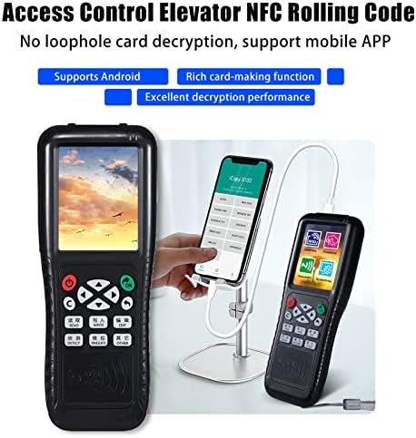 NFC RFID čitač kopirnih kartica Writer, NFC čitač pametnih kartica Writer RFID kopir, engleska verzija iCopy X100 NFC ID IC čitač