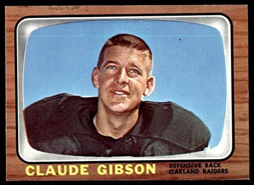 1966 TOPPS 110 Claude Gibson Oakland Raiders NM Raiders NC ST