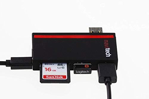 Navitech 2 u 1 laptop/Tablet USB 3.0/2.0 Hub Adapter/Micro USB ulaz sa SD / Micro SD čitačem kartica kompatibilnim sa Razer Blade