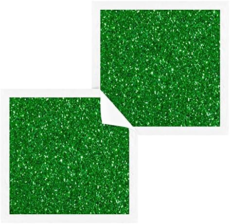 Kigai 2 Pakovanje zelene svjetlike Teksture Teksture - Mekani ručnici za lice, ručnici za teretanu, hotel i spa kvalitet, pure pamučni