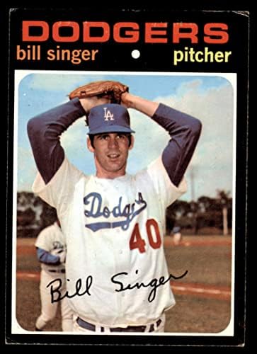 1971 FAPPS 145 Bill Singer Los Angeles Dodgers Ex Dodgers