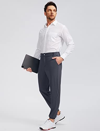 Pantalone za muškarce Soothfeel Muške Joggere sa 5 džepova Slim Fit Stretch Dukseri koji rade putne haljine radne pantalone za muškarce