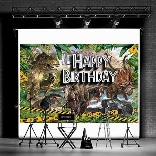 Poilkmni dinosaurusi ukrasi za rođendansku zabavu 7x5ft Safari džungla Dinosaurus Svjetska pozadina za rođendansku zabavu baner za