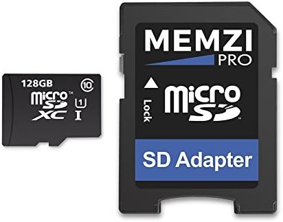 MEMZI PRO 128GB klase 10 80MB / s Micro SDXC memorijska kartica sa SD adapterom za LG X seriju mobilnih telefona