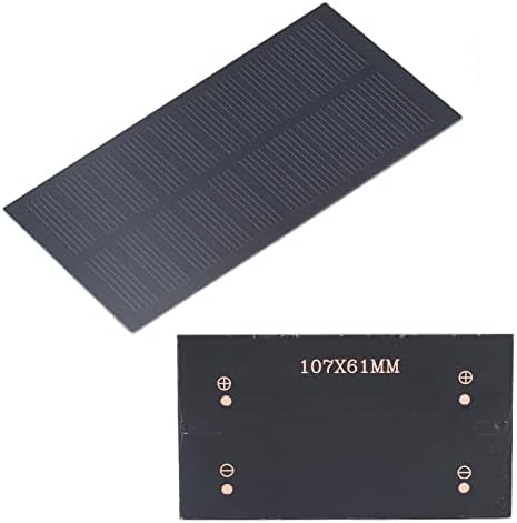 Monokristalni mali solarni Panel, 1w 5V solarni Panel, vodootporni Panel solarnih ćelija za punjenje baterija od 3,7 V, solarne pumpe