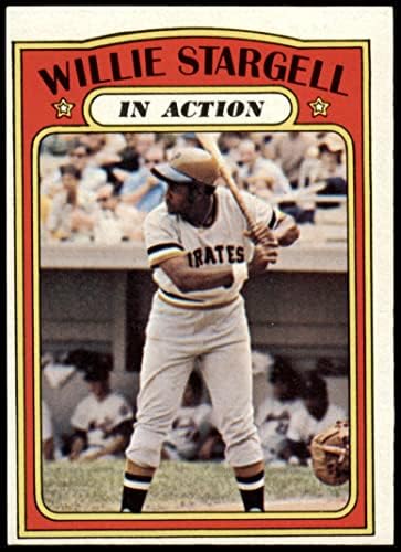 1972 FAPPS # 448 u akciji Willie Stargell Pittsburgh Pirates VG / Ex Pirates