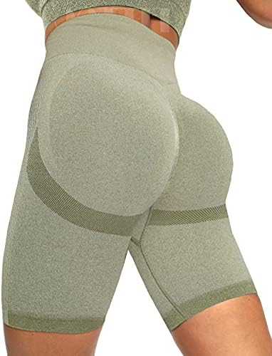 Fittoo ženska beavljiva šipka za šišanje biciklistička kratke hlače High struk plijen contour workout yoga Tkanina za teretane