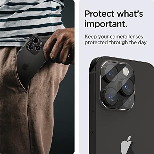 HAYZON [3+3 paketa iPhone 14 Pro [6.1 inch] zaštitnik ekrana sa zaštitom sočiva kamere, zaštita senzora, kompatibilno sa dinamičkim