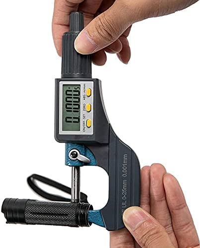 BOBOYA ELEKTRONSKI MIKROTER digitalni displej 0-25 mm mjerač 0,001 mm debljina mjerna metrička kalibra, mjerni alat